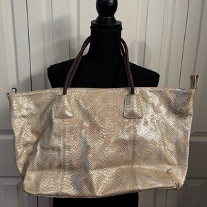 Elegant Gold Tote Bag
